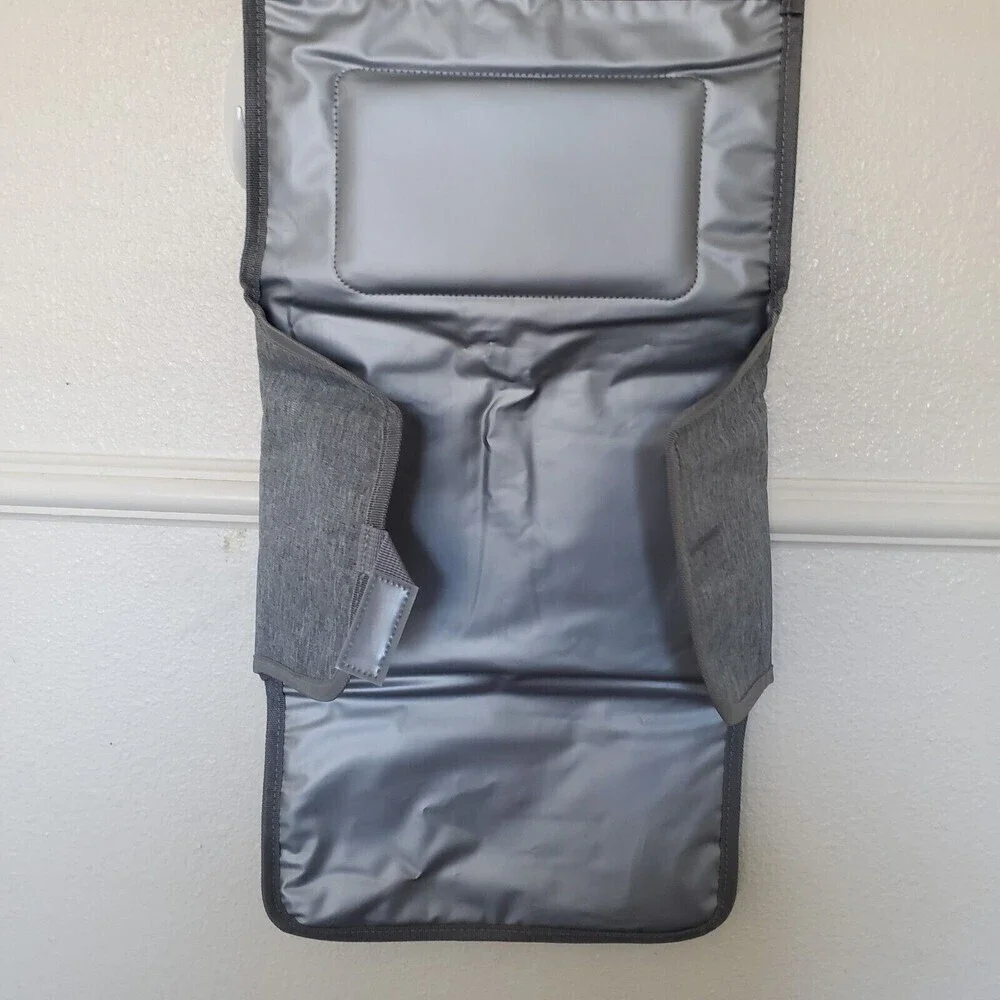 Kopi Baby Portable Diaper Changing Pad Carrying Case, Gray, Water Resistant VG